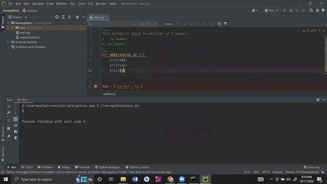 (class 16) Python methods *args and **kwargs