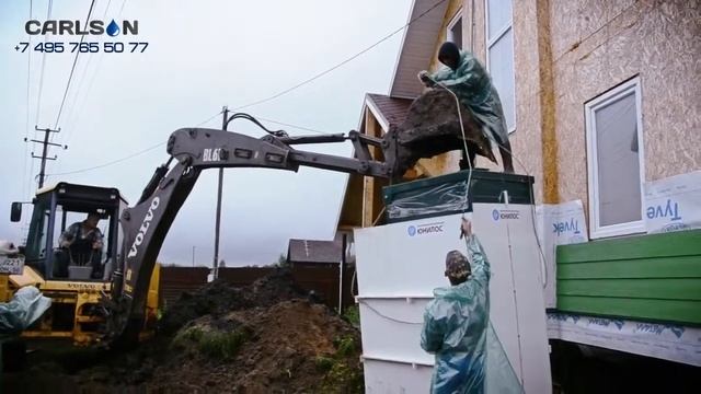 Установка септика под ключ по выгодной цене