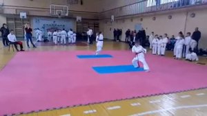 Сдача на жёлтый пояс