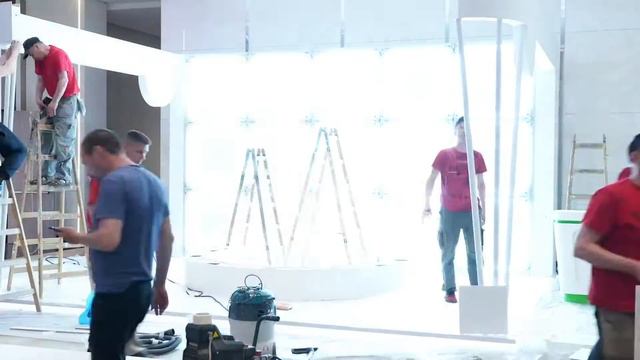 Застройка выставочного стенда