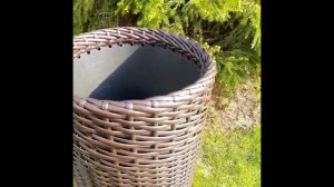 кашпо цилиндр