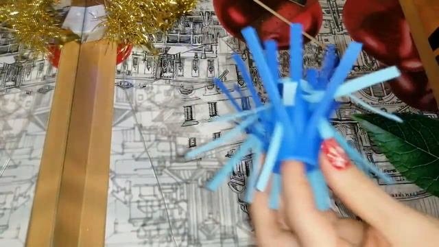 Фонарик из фоамирана на новый год