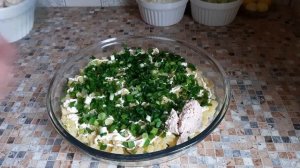 САЛАТ С ПЕЧЕНЬЮ ТРЕСКИ!!! СОВЕТСКАЯ КЛАССИКА!!!