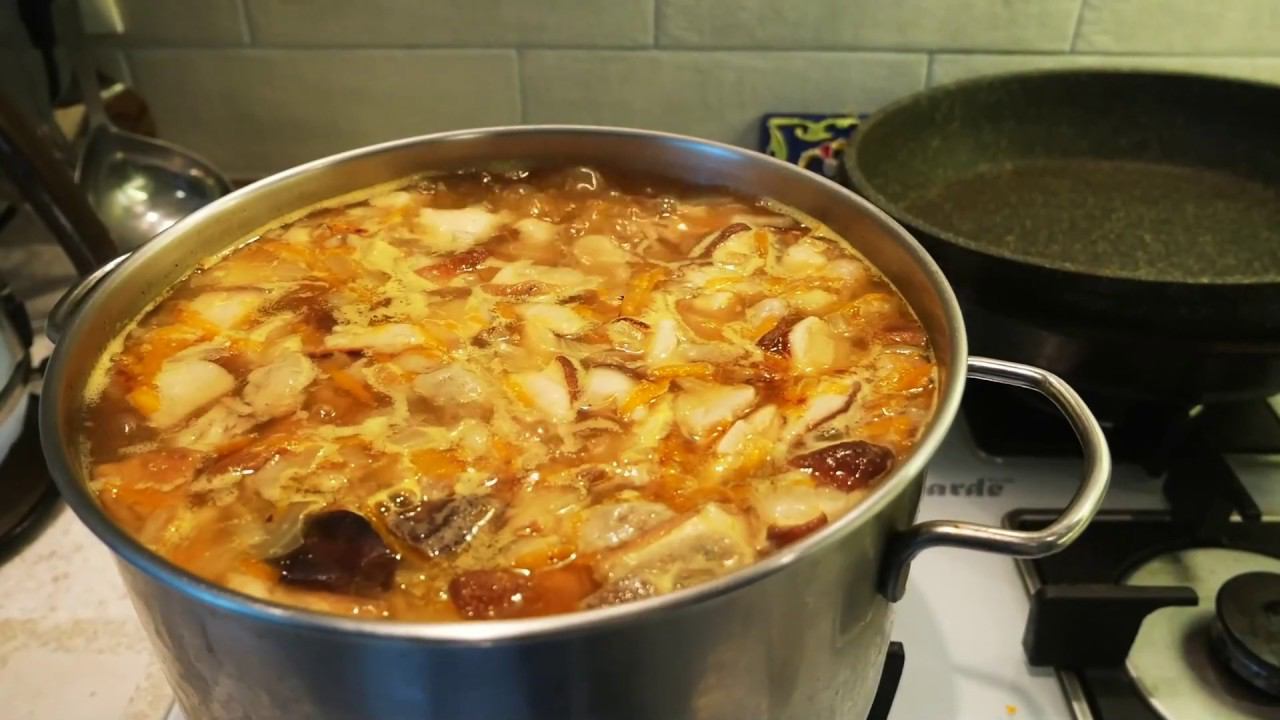 Вкусный суп из белых грибов. Рецепт диетического супа для правильного питания. Улучшить вкус супа