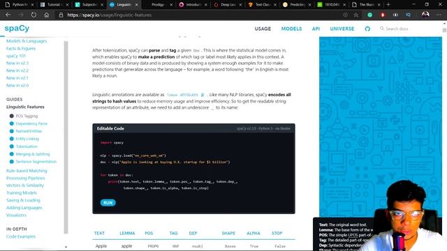 NLP Libraries in Python - NLTK, TextBlob, spaCy