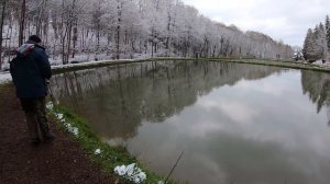 День рождения на рыбалке. Angelpark Scheid. Trout Area.