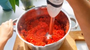 #9. Как сделать ТОМАТНУЮ ПАСТУ. Лучший БЫСТРЫЙ РЕЦЕПТ. Всего 2 ингредиента ПОМИДОРЫ и СОЛЬ.