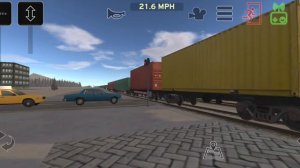 самый длинный состав в игре train and rail yard simulator