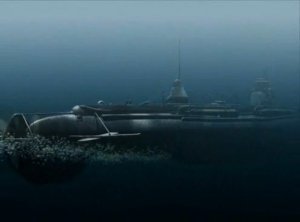 Подводное судно "Почтовый" / Gasoline-powered submarine