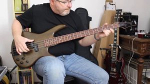 Ibanez GIO GSR200B WNF : lead bass example