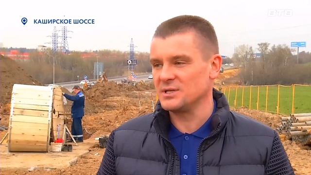 Масштабные работы. Пригород Лесное. Съезд на А-105 смотреть онлайн