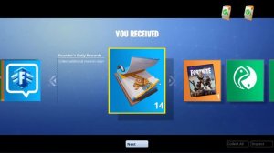 Fortnite - All Rewards From Limited Edition Founder’s Pack Showcase Part 4