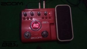 Efek Guitar Bass Zoom B2.1u Multi Fx Processor Demo