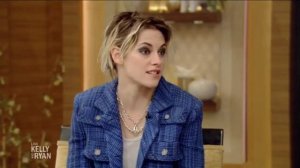 #kristenStewart, #LivewithKellyandRyan "The thing about Sabina is she's kinda like a loyal dog." 