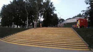 Скромная  набережная Костромы