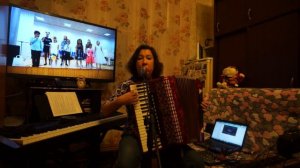 ТЁМНАЯ НОЧЬ АККОРДЕОН