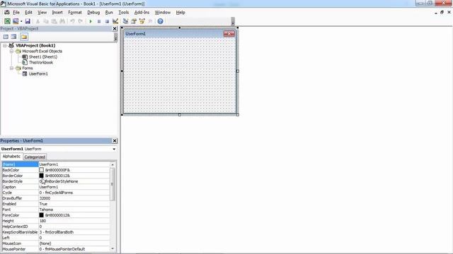 Excel VBA - How to Change UserForm Name
