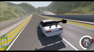 Car Jump Arena - Part 1 (Mega Jump) | BeamNG.drive