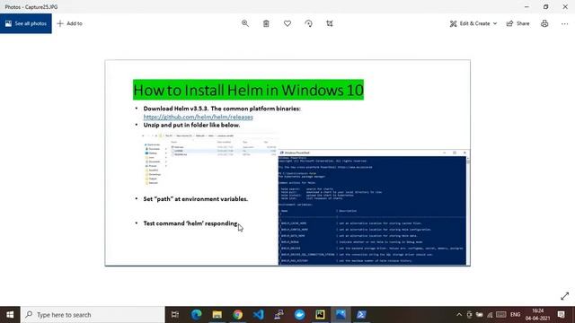 Install helm in Windows 10 смотреть онлайн