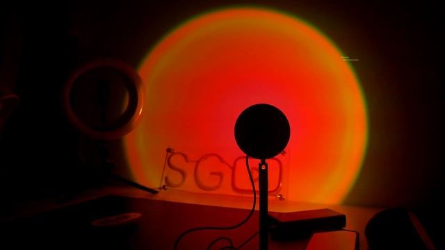 Sunset Lamp  Имитация заката и теплой атмосферы