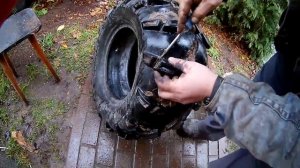 Шины "Титан" для квадроцикла.