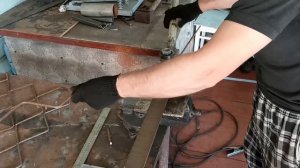 Изготовление монастырской решетки.