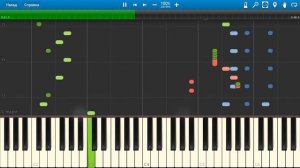 Деревня Дураков - Каламбур (на пианино Synthesia)