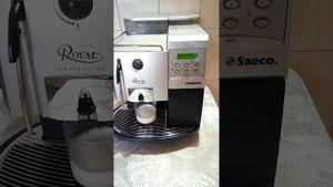 Работа моей кофемашины Saeco Royal Cappuccino