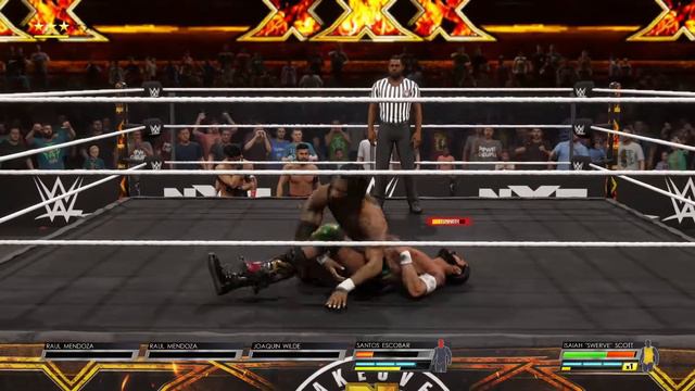WWE 2K22 ISAIAH SWERVE SCOTT VS SANTOS ESCOBAR смотреть онлайн
