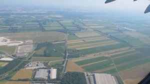 Flughafen "Franz Josef Strauß" München: Start zum Flug nach Rom in Richtung Süden
