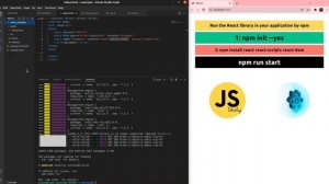 Install React By npm In your PC | How to install React Library In your VS Code