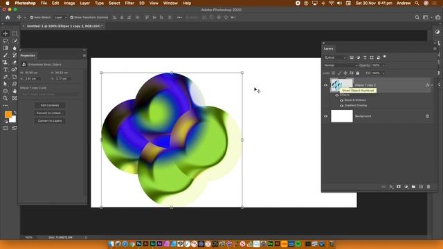 Photoshop : convert smart objects to layers (new feature Photoshop 2020 +) смотреть онлайн