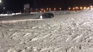 Skoda Superb VR6 3.6 4*4 на снегу