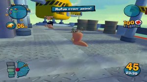 Worms 4 Mayhem! Четыре игрока # 1