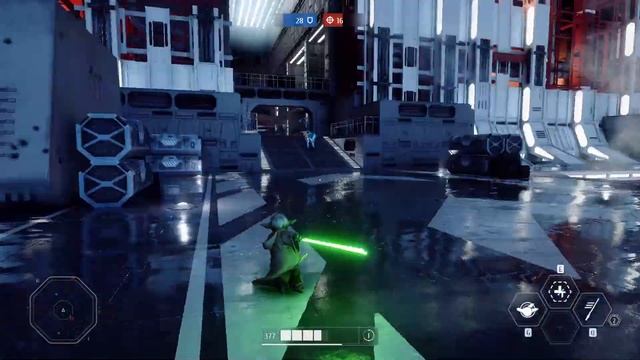 За джедая мастера Йоду ● Режим Герои против Злодеев в игре Star Wars Battlefront 2 2017