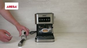 Распаковка кофеварки / Unpacking of coffee maker ARESA AR-1612