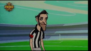 Cartoons calcio - Mister Conte sotto stress