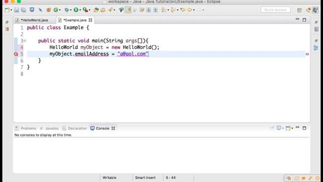 Java Getters & Setters, Encapsulation with Code Examples Tutorial