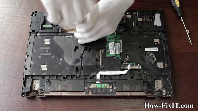 How to disassemble and clean laptop HP ProBook 4710s смотреть онлайн