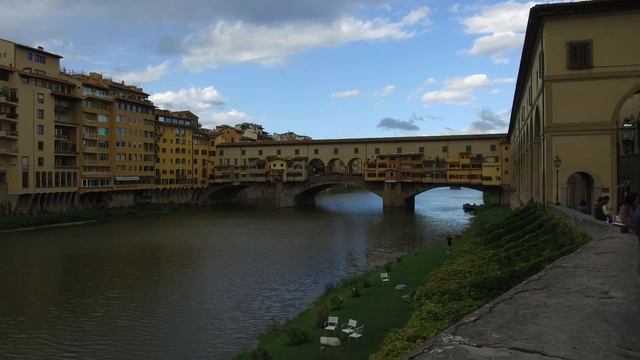 Walk around Florence. [4K] Piazza della Stazione - Porta Romana - Santa Maria Novella. смотреть онлайн