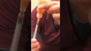 Drawing Up Meds in a 1 ml Syringe