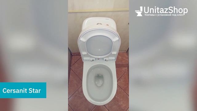 Смыв и микролифт унитаза Cersanit Star от UnitazShop смотреть онлайн