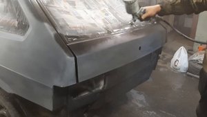 Грунтовка покраска ВАЗ 2108