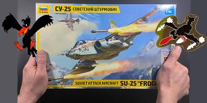 Су-25 "Грач" 1/48 от "Звезды" плюс подарки, плюс дополнения