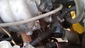 Установка электро подогревателя двигателя на Ниву Шевроле.