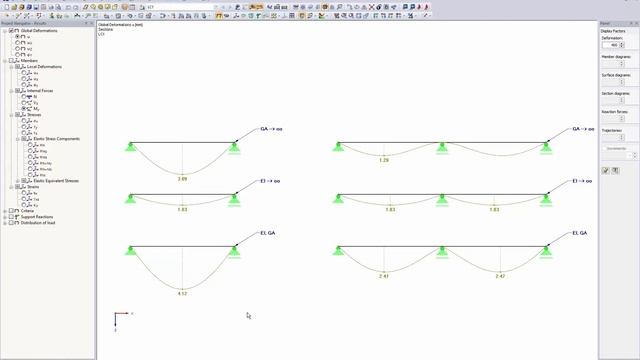 [EN] KB 001603 | Сдвиговые деформации стержневых конструкций в деревянных конструкциях