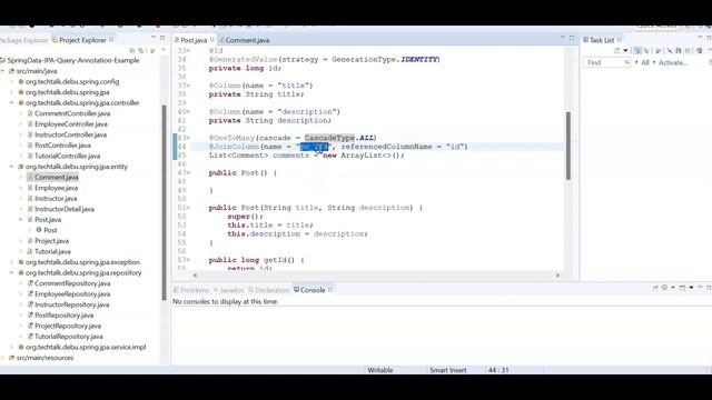 Hibernate and Spring Data JPA OneToMany, ManyToOne mapping tutorial with scenarios & coding | Part смотреть онлайн
