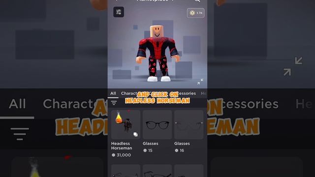 HOW TO GET FREE HEADLESS IN ROBLOX! ??? #roblox #headless #shorts