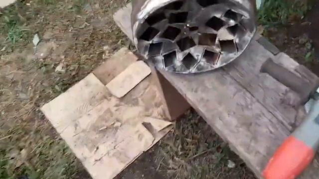 газовая печь-калорифер для гаража, сарая из газового баллона своими руками ? смотреть онлайн