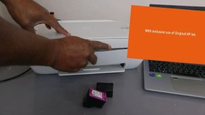 Installing | Replace | Change Ink Cartridges 305, 305XL In HP Deskjet  2710